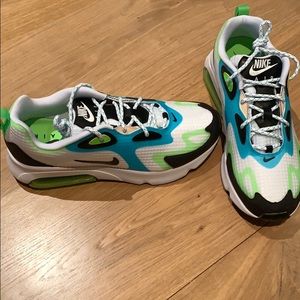 Nike Air Max Men's Shoes - Blue and Green